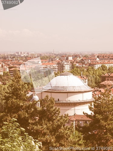 Image of Gran Madre church, Turin vintage