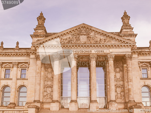 Image of Reichstag Berlin vintage