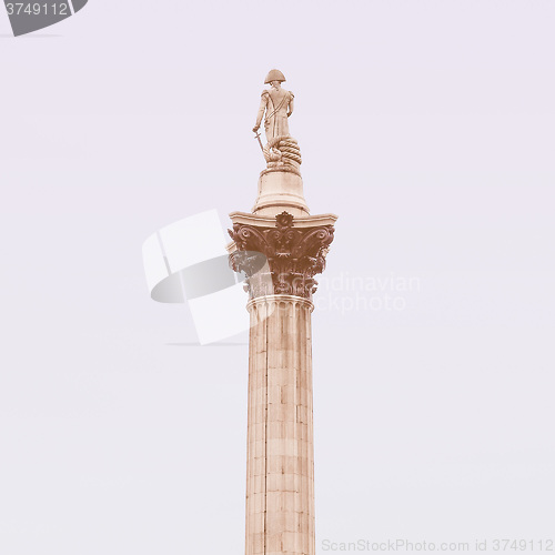 Image of Nelson Column, London vintage