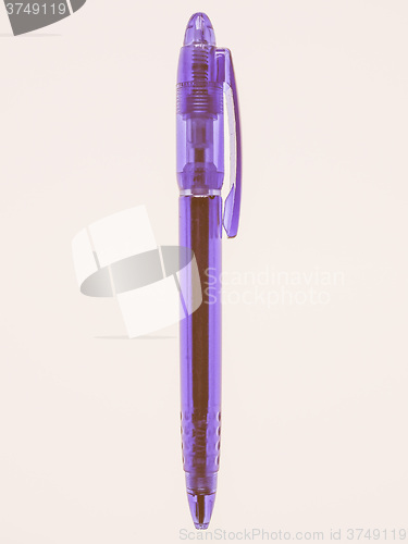 Image of  Blue pen vintage