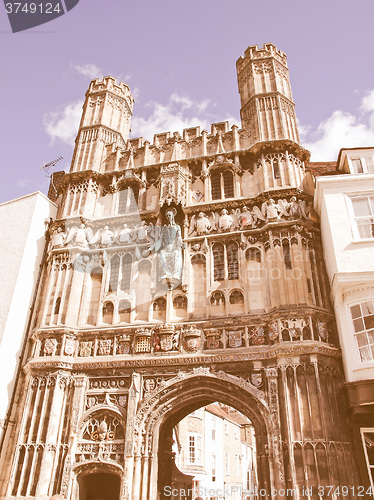 Image of St Augustine Gate in Canterbury vintage