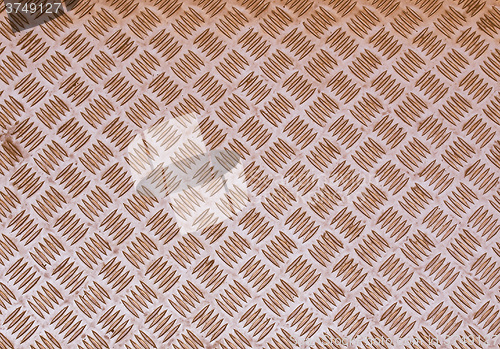 Image of Retro looking Diamond steel
