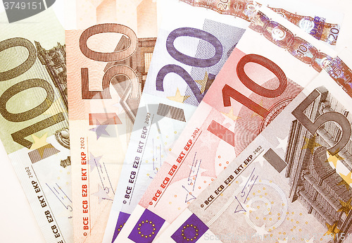 Image of  Euro note vintage