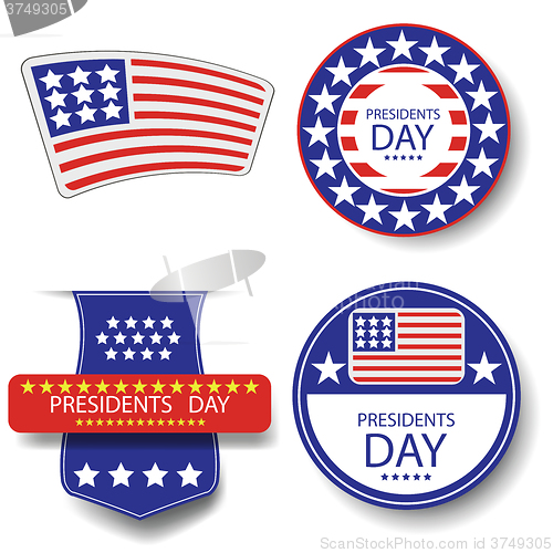 Image of Presidents Day Icons