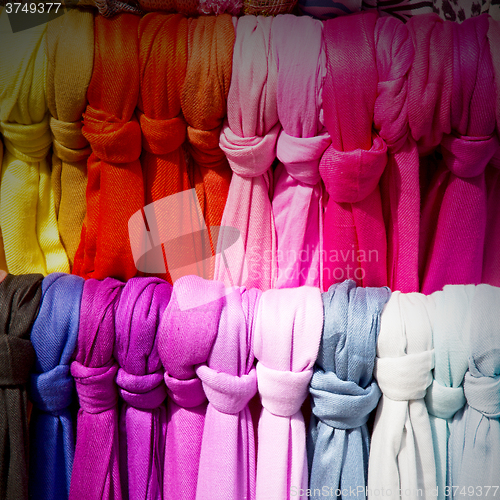 Image of in  london accessory colorfull scarf and headscarf old market no
