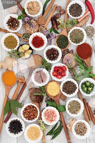 Image of Healthy Herbs and Spices