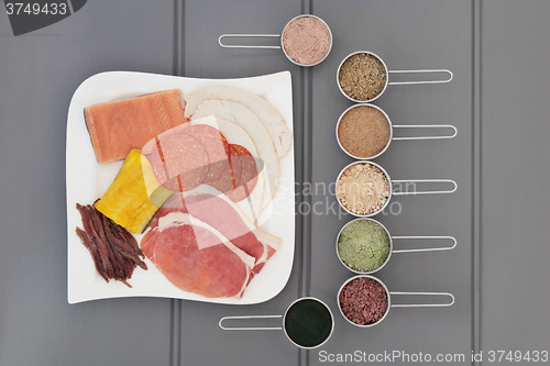 Image of High Protein Food and Superfood Powders