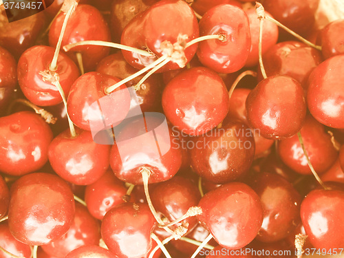Image of Retro looking Cherry background