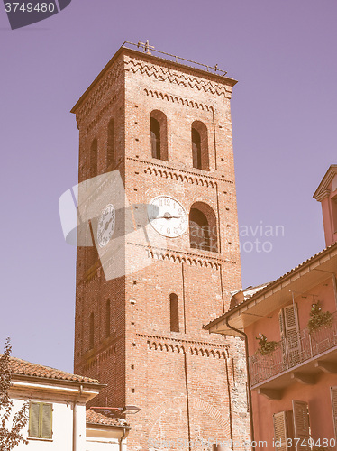 Image of Santa Maria church in San Mauro vintage