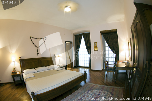 Image of luxury hotel room quito ecuador