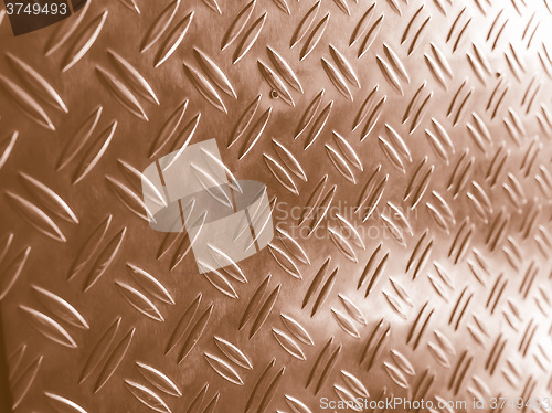 Image of Retro looking Diamond steel