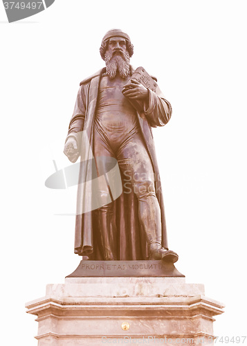 Image of Gutenberg Monument vintage