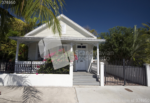 Image of typical home architecture key west florida