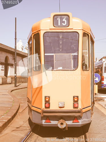 Image of A tram vintage