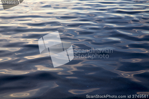 Image of in kho tao  south  bay abstract of a blue lagoon  water  