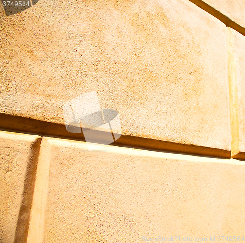 Image of brick in  italy old wall and texture material the background