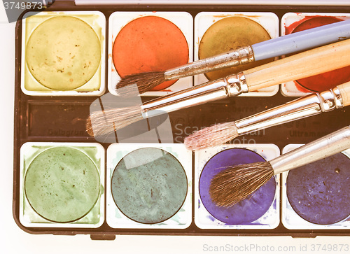Image of  Painting tools vintage