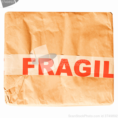 Image of  Fragile picture vintage