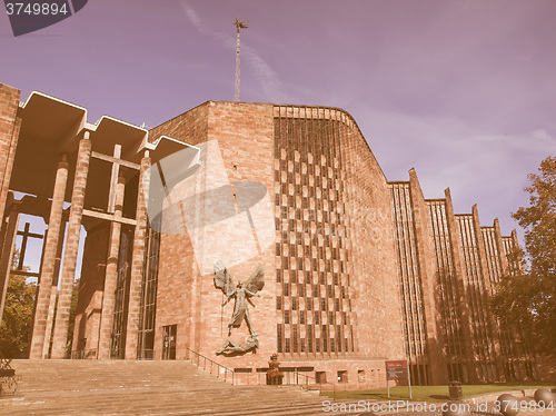 Image of Coventry Cathedral vintage