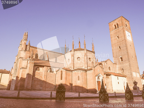 Image of Chieri Cathedral, Italy vintage