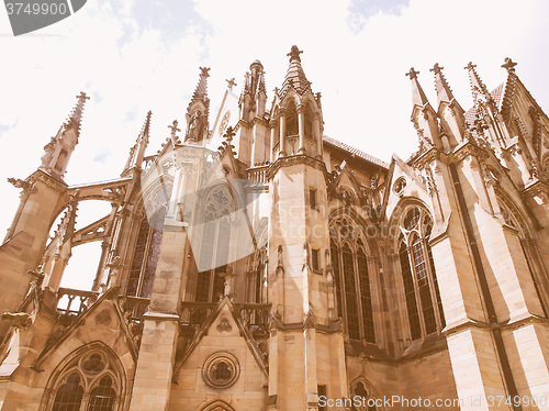 Image of Johanneskirche Church Stuttgart vintage