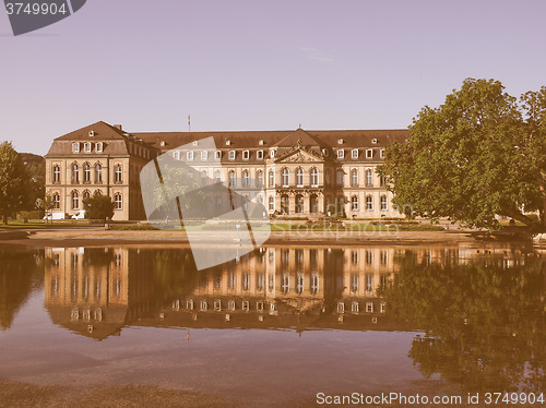 Image of Schlossplatz (Castle square), Stuttgart vintage