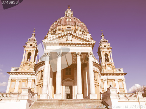 Image of Basilica di Superga, Turin vintage