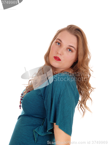 Image of Portrait image of a woman in profile.