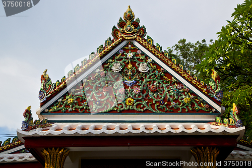 Image of asia  thailand  in  bangkok sunny flower