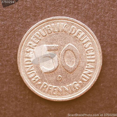 Image of  Euro coin vintage
