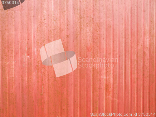 Image of Retro looking Corrugated steel