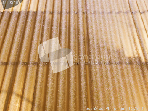 Image of Retro looking Corrugated plastic