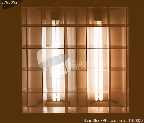Image of  Fluorescent lamp vintage