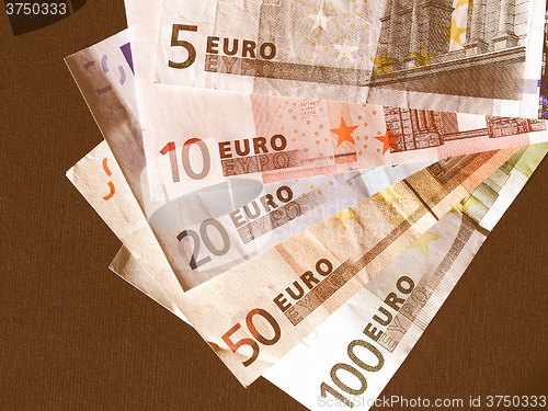 Image of  Euro note vintage