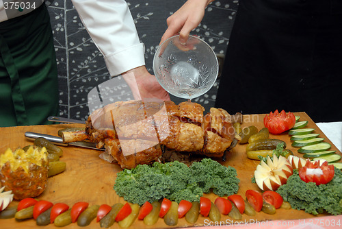 Image of catering food