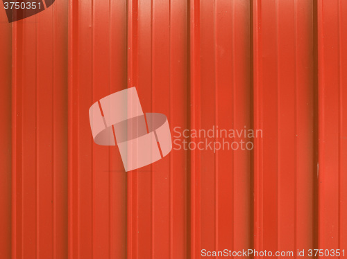 Image of Retro looking Corrugated steel