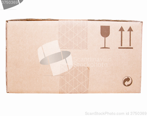 Image of  Parcel picture vintage