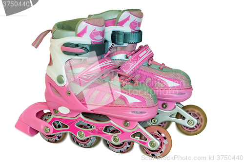 Image of Children\'s roller skates for girls.