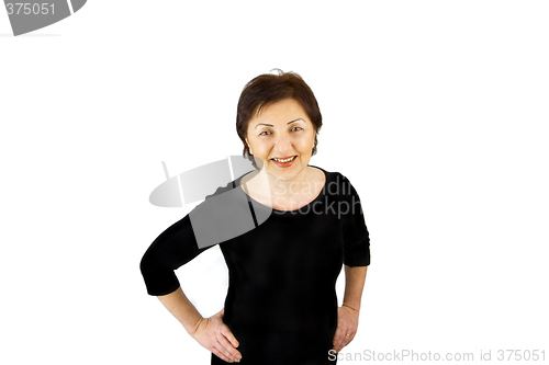 Image of Woman Looking At the Camera