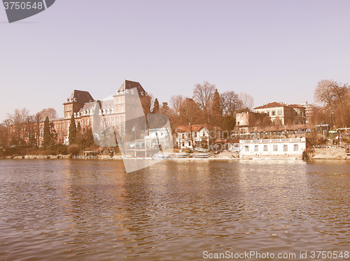 Image of Castello del Valentino, Turin, Italy vintage