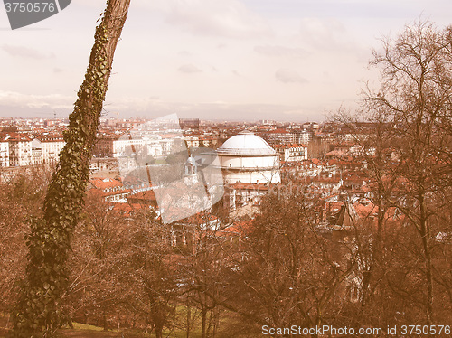 Image of Turin view vintage