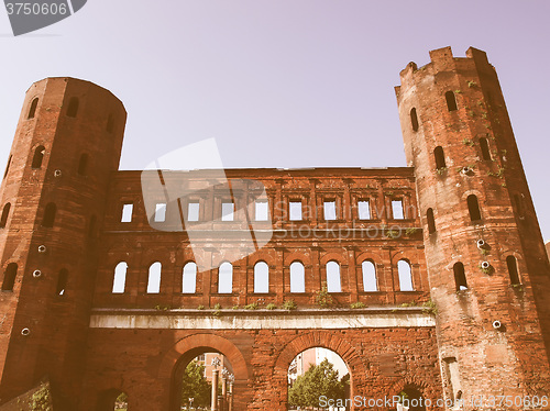 Image of Porte Palatine, Turin vintage