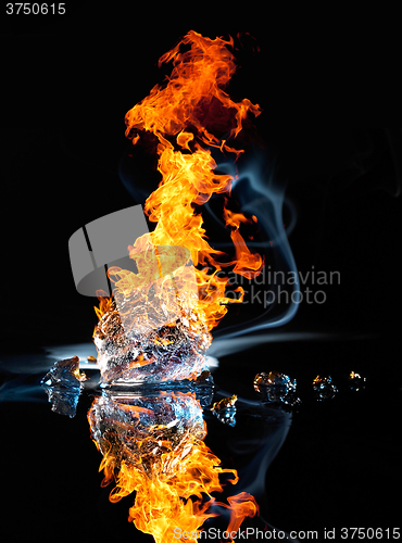 Image of fire and ice