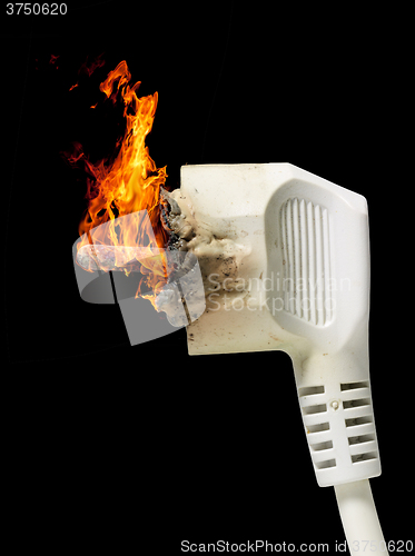 Image of burning plug