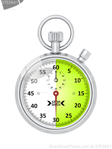 Image of typical stopwatch 30 seconds