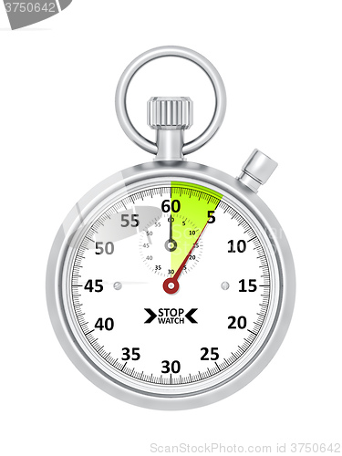 Image of typical stopwatch 5 seconds