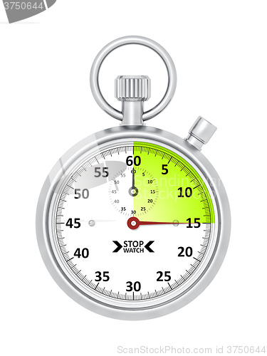 Image of typical stopwatch 15 seconds