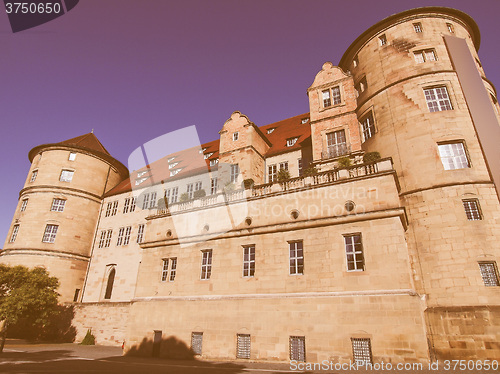 Image of Altes Schloss (Old Castle) Stuttgart vintage