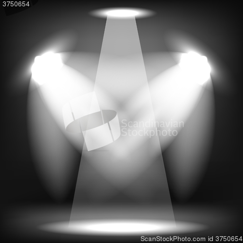 Image of  Stage Spotlight Background