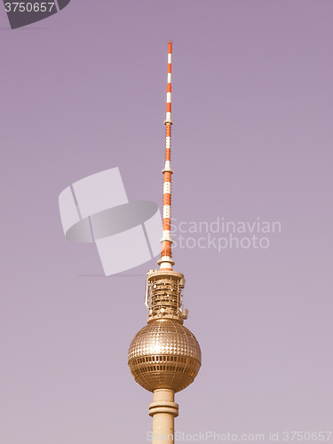 Image of TV Tower, Berlin vintage